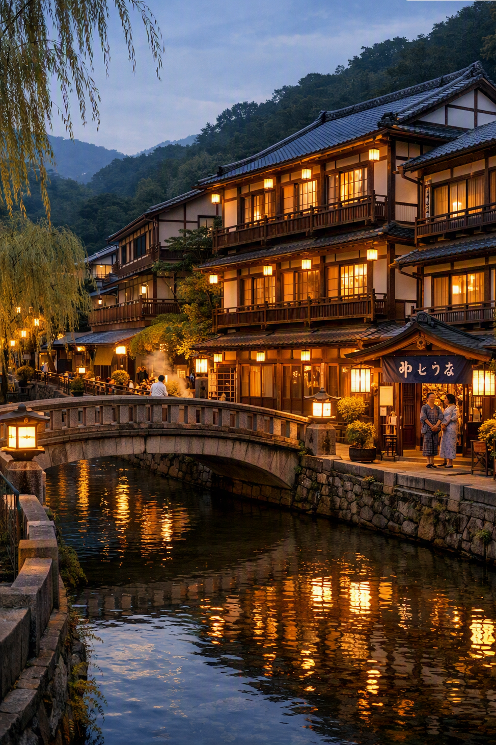 城崎温泉の宿